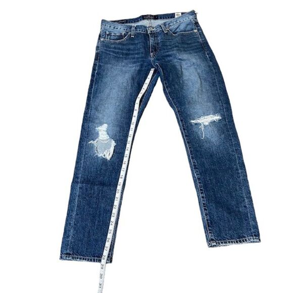 Lucky Brand Alamo Heights Sienna Slim Boyfriend Jeans Medium Wash Size 4 - Picture 4 of 15